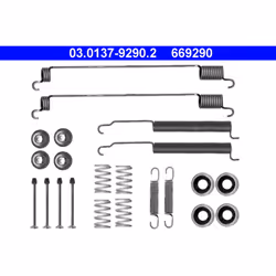 Kit d'accessoires, mâchoires de frein ATE 03.0137-9290.2