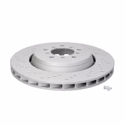 Disque de frein ATE 24.0128-0208.2 avant, ventilé, à haute teneur en carbone, 1 pièce