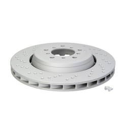 Disque de frein ATE 24.0128-0208.2 avant, ventilé, à haute teneur en carbone, 1 pièce