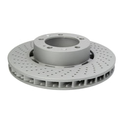 Disque de frein ATE 24.0132-0163.2 avant, ventilé, à haute teneur en carbone, 1 pièce