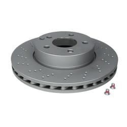 Disque de frein ATE 24.0128-0100.1 avant, ventilé, à haute teneur en carbone, 1 pièce