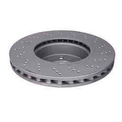 Disque de frein ATE 24.0128-0100.1 avant, ventilé, à haute teneur en carbone, 1 pièce