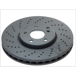 Disque de frein ATE 24.0132-0136.1 avant, ventilé, à haute teneur en carbone, 1 pièce