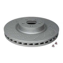 Disque de frein ATE 24.0136-0108.1 avant, ventilé, à haute teneur en carbone, 1 pièce