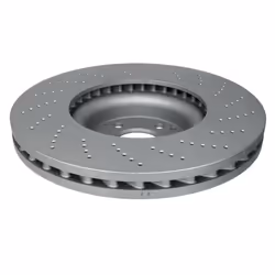 Disque de frein ATE 24.0136-0108.1 avant, ventilé, à haute teneur en carbone, 1 pièce