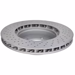 Disque de frein ATE 24.0124-0210.1 avant, ventilé, à haute teneur en carbone, 1 pièce