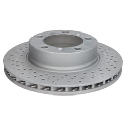 Disque de frein ATE 24.0124-0211.1 avant, ventilé, à haute teneur en carbone, 1 pièce