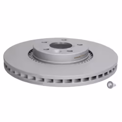 Disque de frein ATE 24.0128-0162.1 avant, ventilé, à haute teneur en carbone, 1 pièce