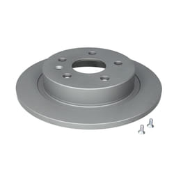 Disque de frein ATE 24.0112-0187.1 arrière, plein, 1 pièce