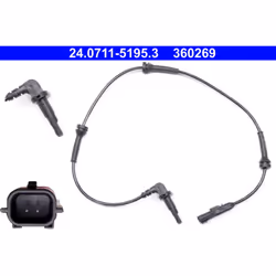 Capteur, vitesse de roue ATE 24.0711-5195.3 droite
