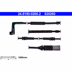 Témoin d'usure, plaquettes de frein ATE 24.8190-0260.2