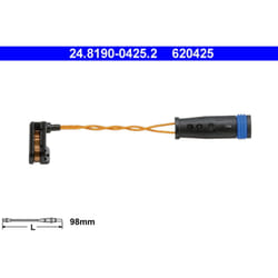 Témoin d'usure, plaquettes de frein ATE 24.8190-0425.2