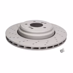 Disque de frein ATE 24.0124-0231.2 arrière, ventilé, à haute teneur en carbone, 1 pièce