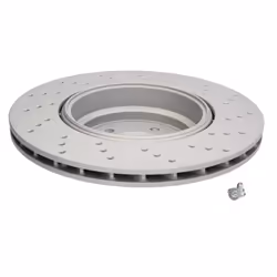 Disque de frein ATE 24.0124-0231.2 arrière, ventilé, à haute teneur en carbone, 1 pièce