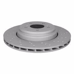 Disque de frein ATE 24.0124-0232.2 arrière, ventilé, à haute teneur en carbone, 1 pièce