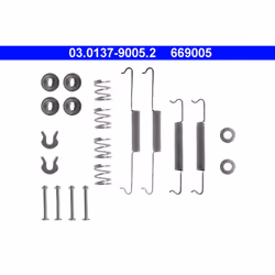 Kit d'accessoires, mâchoires de frein ATE 03.0137-9005.2