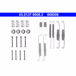 Kit d'accessoires, mâchoires de frein ATE 03.0137-9008.2