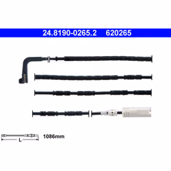 Témoin d'usure, plaquettes de frein ATE 24.8190-0265.2