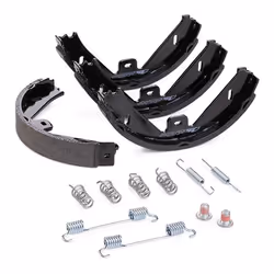ATE 03.0137-4007.2 Mâchoires De Frein à Main sans levier, avec accessoires MERCEDES-BENZ: Classe C Coupé, Classe E Berline, CLS Coupé