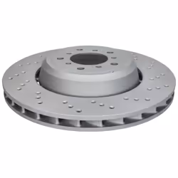 Disque de frein ATE 24.0130-0213.2 avant, ventilé, à haute teneur en carbone, 1 pièce