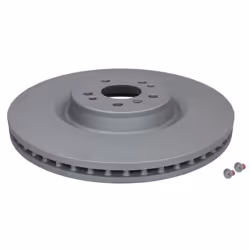 Disque de frein ATE 24.0132-0167.1 avant, ventilé, à haute teneur en carbone, 1 pièce