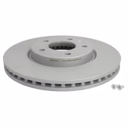 Disque de frein ATE 24.0126-0166.1 avant, ventilé, à haute teneur en carbone, 1 pièce