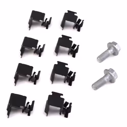 ATE Ceramic 13.0470-3827.2 Jeu de plaquettes de frein contact de signal d'usure inclus avec vis d'étrier de frein avec accessoires