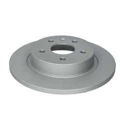 Disque de frein ATE 24.0112-0188.1 arrière, plein, 1 pièce