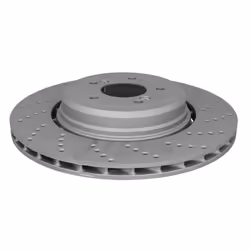 Disque de frein ATE 24.0124-0234.2 arrière, ventilé, à haute teneur en carbone, 1 pièce
