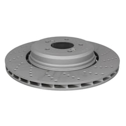 Disque de frein ATE 24.0124-0234.2 arrière, ventilé, à haute teneur en carbone, 1 pièce
