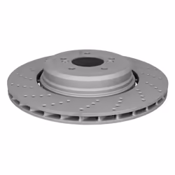 Disque de frein ATE 24.0124-0235.2 arrière, ventilé, à haute teneur en carbone, 1 pièce