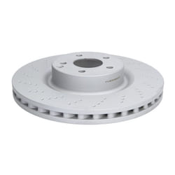 Disque de frein ATE 24.0132-0168.1 avant, ventilé, à haute teneur en carbone, 1 pièce