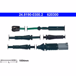 Témoin d'usure, plaquettes de frein ATE 24.8190-0300.2