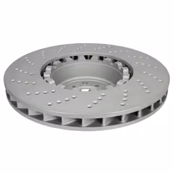 Disque de frein ATE 24.0136-0116.2 avant, ventilé, à haute teneur en carbone, 1 pièce