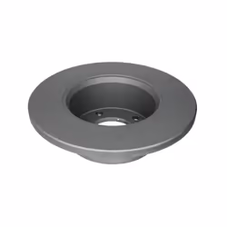 Disque de frein ATE 24.0116-0133.1 avant, plein, 1 pièce
