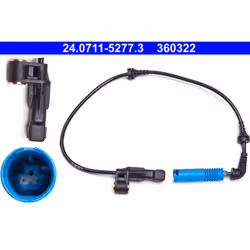 Capteur, vitesse de roue ATE 24.0711-5277.3 gauche
