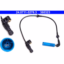 Capteur, vitesse de roue ATE 24.0711-5278.3 droite