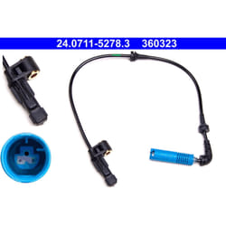 Capteur, vitesse de roue ATE 24.0711-5278.3 droite