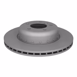 Disque de frein ATE 24.0124-0242.2 avant, ventilé, à haute teneur en carbone, 1 pièce