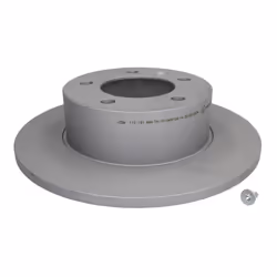 Disque de frein ATE 24.0112-0191.1 arrière, plein, à haute teneur en carbone, 1 pièce