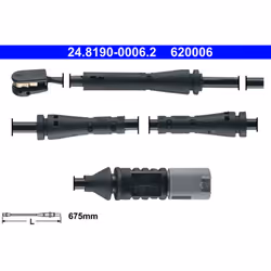 Témoin d'usure, plaquettes de frein ATE 24.8190-0006.2