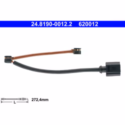 Témoin d'usure, plaquettes de frein ATE 24.8190-0012.2