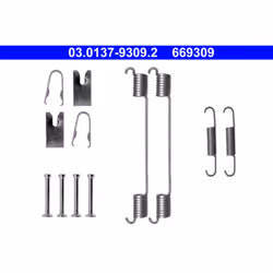 Kit d'accessoires, mâchoires de frein ATE 03.0137-9309.2