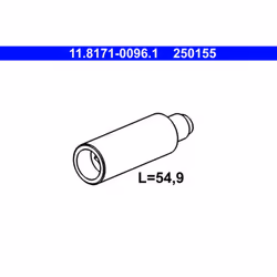 Boulon de guidage, étrier de frein ATE 11.8171-0096.1