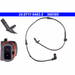 Capteur, vitesse de roue ATE 24.0711-5463.3