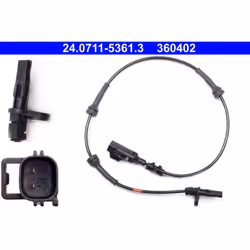 Capteur, vitesse de roue ATE 24.0711-5361.3