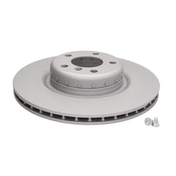 Disque de frein ATE 24.0124-0250.2 arrière, ventilé, à haute teneur en carbone, 1 pièce