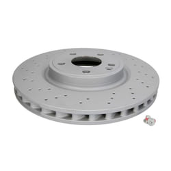 Disque de frein ATE 24.0130-0238.1 avant, ventilé, à haute teneur en carbone, 1 pièce