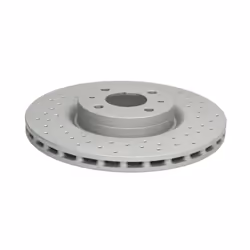 Disque de frein ATE 24.0122-0283.1 avant, ventilé, perforé, 1 pièce