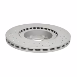 Disque de frein ATE 24.0122-0283.1 avant, ventilé, perforé, 1 pièce
